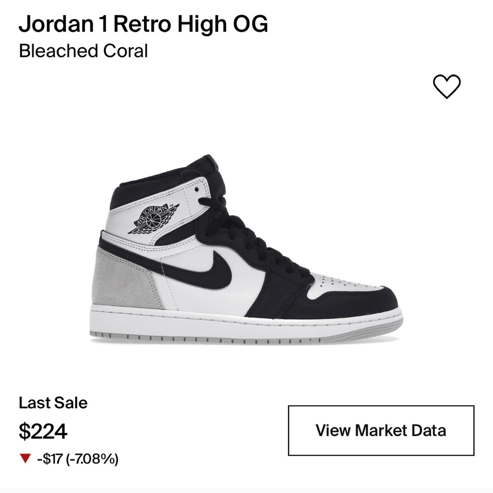 Jordan 1 Retro High OG Bleached Coral